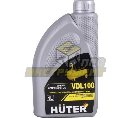 Масло компрессорное минеральное VDL 100 Huter, 1л. (Код ТН ВЭД: 2710198200) 73/8/2/3