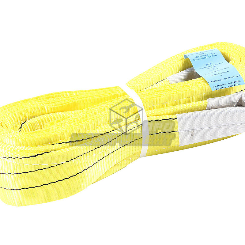 Стропа текстильная СТП 3000кг 4 метра, ширина ленты 90мм (7:1) ЛИМ