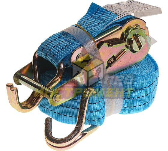 Стяжка для груза с храповиком 1500кг, лента 6м х 35мм, M-73156H (в блистере) MEGAPOWER /1/20 (107020