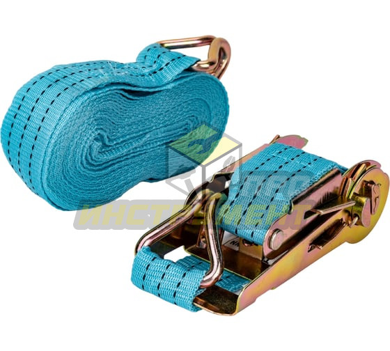 Стяжка для груза с храповиком 3500кг, лента 8м х 40мм, M-73358H (в блистере) MEGAPOWER /1/12 (107020