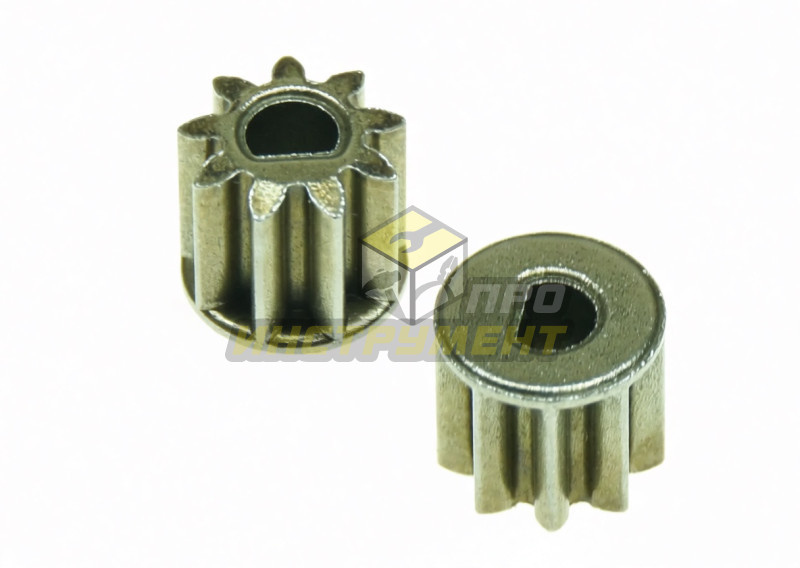 Шестерня двигателя шуруповерта 9-зуб, d-3/8, h-8