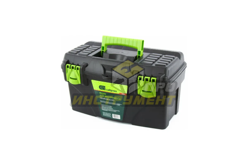 СИБРТЕХ Ящик для инструмента, 430x235x250мм (18"), пластик Россия 90805