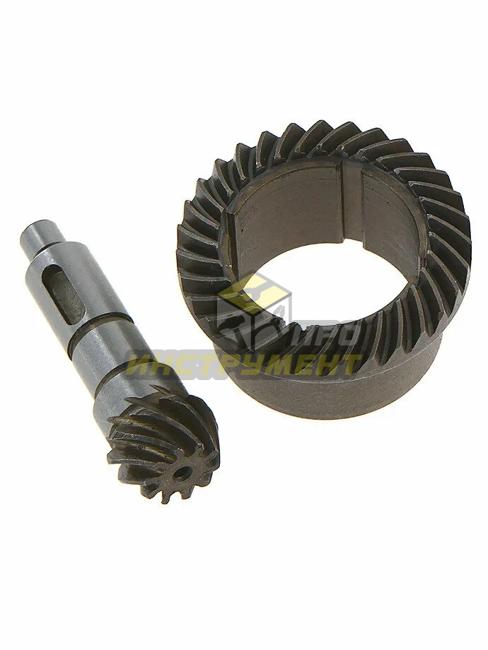 Шестерня с валом перфоратора Китай с верт. двигателем (47*30/17) под шпонку