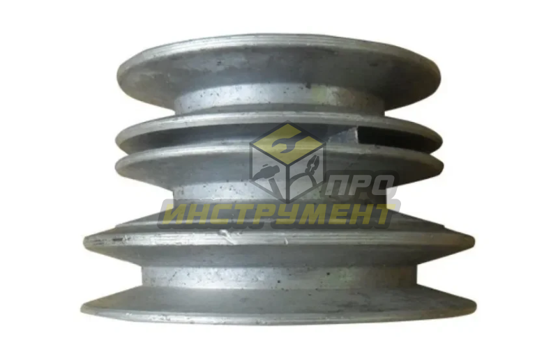 Шкив ведущий для двигателя 3-х ручейковый, d-19мм, шпонка 5мм (м/к "Нева")