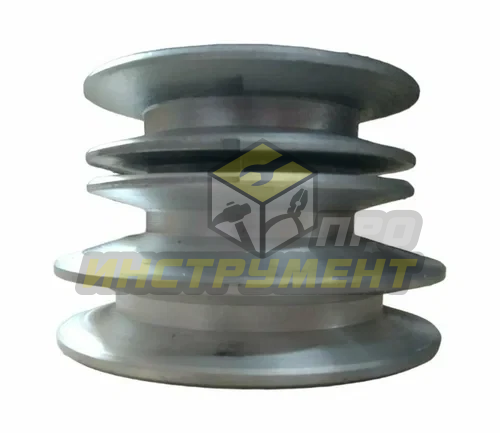 Шкив ведущий для двигателя 3-х ручейковый, d-25мм, шпонка 7мм (Нева)