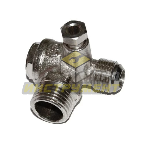 Клапан обратный компрессора, наруж.-G1/2, G3/4, внутр.- G1/8 (AEZ)