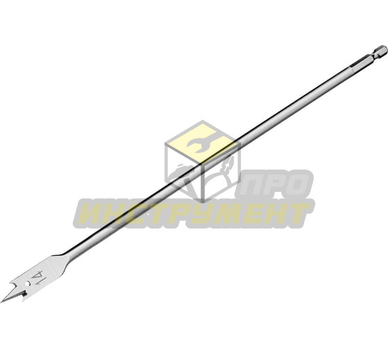 MATRIX Сверло по дереву перовое удлиненное, 14 х 300 мм, 6-гранный хвостовик 704014