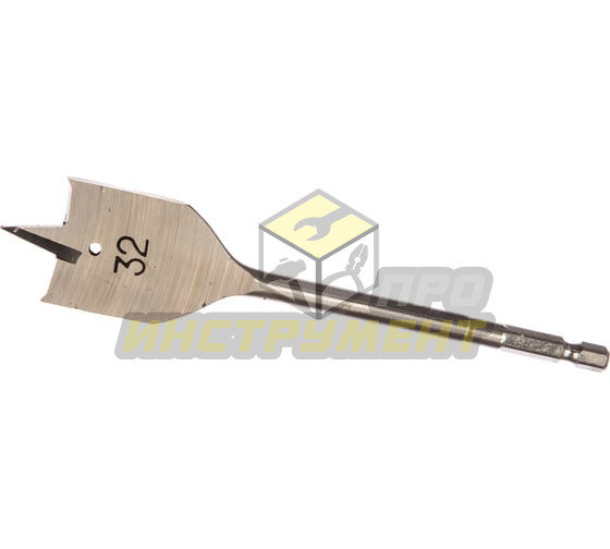 MATRIX Сверло по дереву перовое, 32 мм 6-гранный хвостовик// 70424