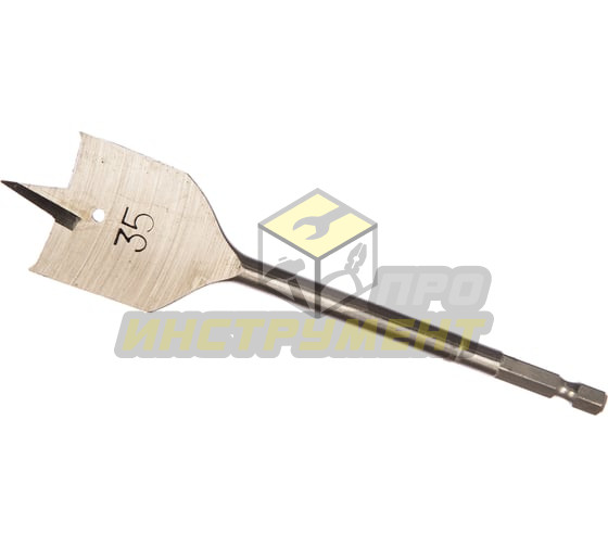MATRIX Сверло по дереву перовое, 35 мм 6-гранный хвостовик// 70427