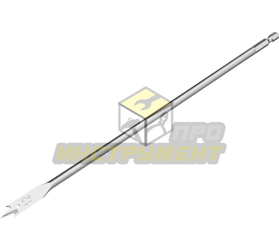 MATRIX Сверло по дереву перовое удлиненное, 12 х 300 мм, 6-гранный хвостовик 704012