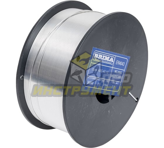 Brima ПРОВОЛОКА ER-4043 /AISi5/ ф 0.8 мм 0.5кг/кат. НП000001626