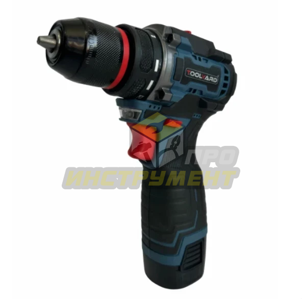 Винтоверт аккумуляторный бесщеточный TOOLYARD TYSC-160, 16.8V, 160 Нм, 0-3200 об/мин, 3 скорости