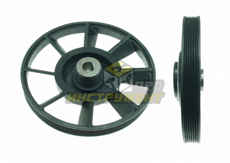 Шкив ведомый для б/см d-15 мм, d-162 мм, метал. втулка (AEZ)