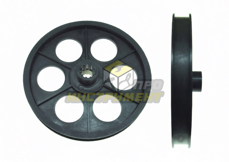 Шкив ведомый для б/см d-16 мм, d-162 мм, скос, зубч. (AEZ)