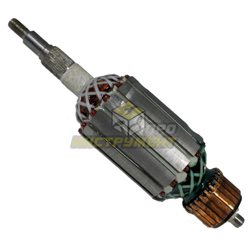 Якорь ЛШМ подходит для Интерскол ЛШМ 76/900 без крыльчатки (OMAX)