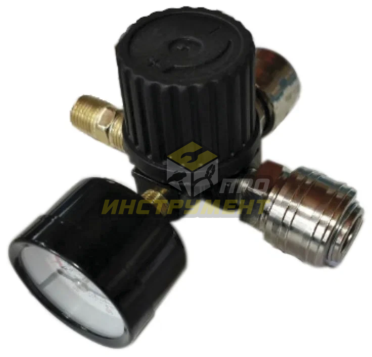 Редуктор к компрессору 2 быстросъема + манометр (AEZ)