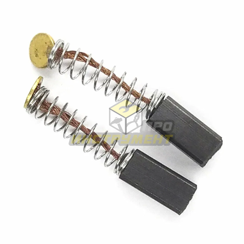 Щетка 4*5*10, пружина, круг.пятак 4,0 (AEZ №435A)