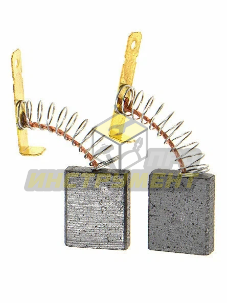 Щетка 5.5*15*18, Интерскол ФМ-32/1900, пружина, пятак длинный (AEZ №587)