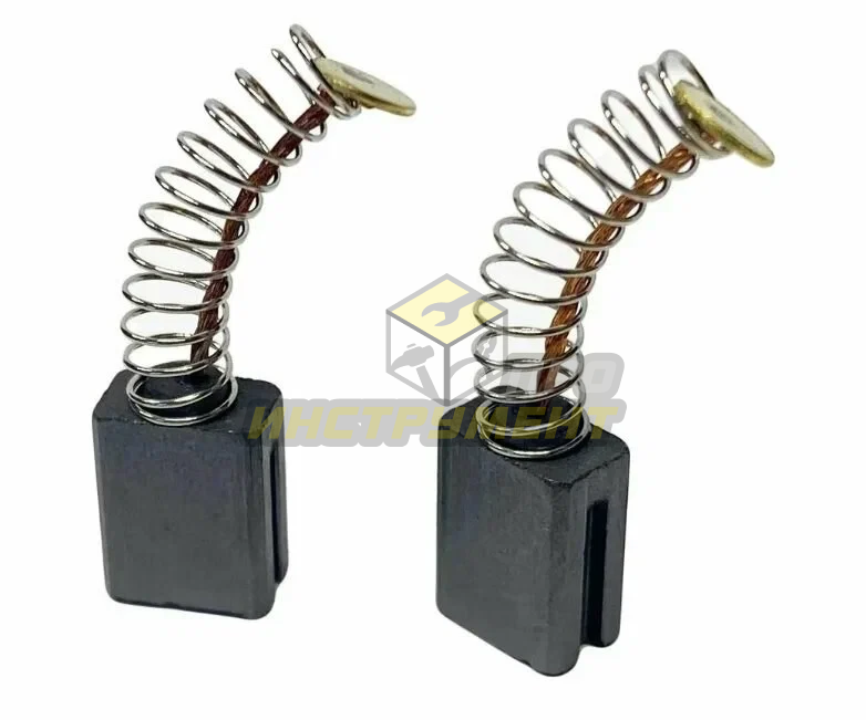 Щетка 5*8*10, Интерскол ДШ-10/260Э, пружина-пятак, проточка с двух сторон (AEZ №589 (A)