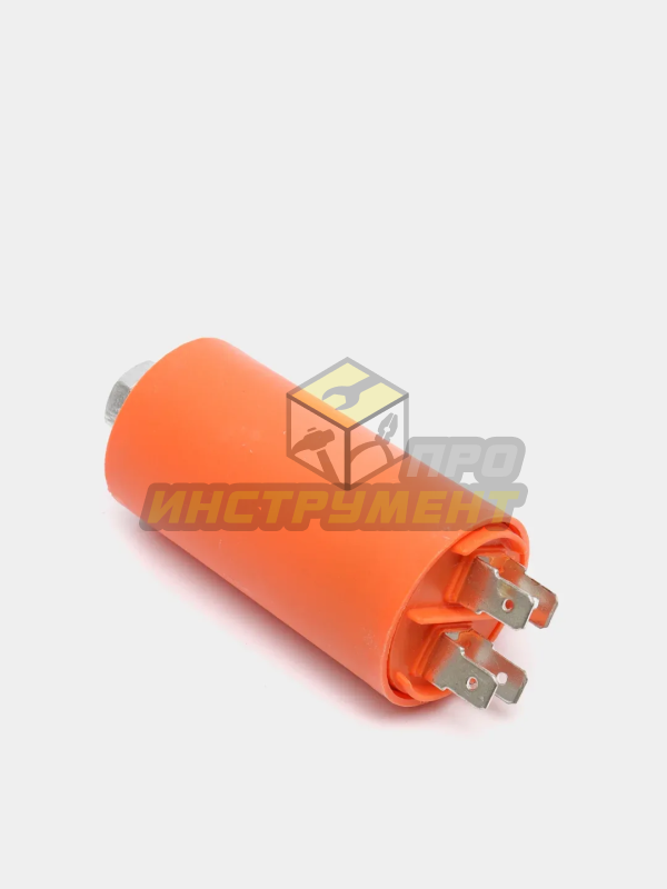 Конденсатор 55Мкф с болтом, с 4-мя клеммами