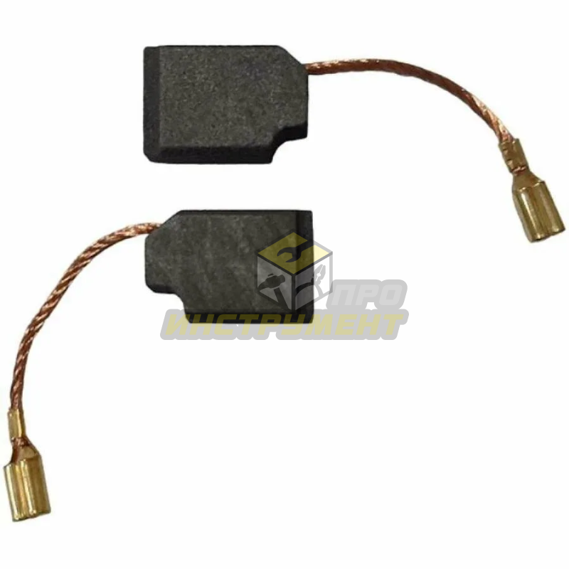 Щетка 6.4*10*15, DeWalt DW 130,133, скос, поводок клемма-мама, отстрел (AEZ №469/1)