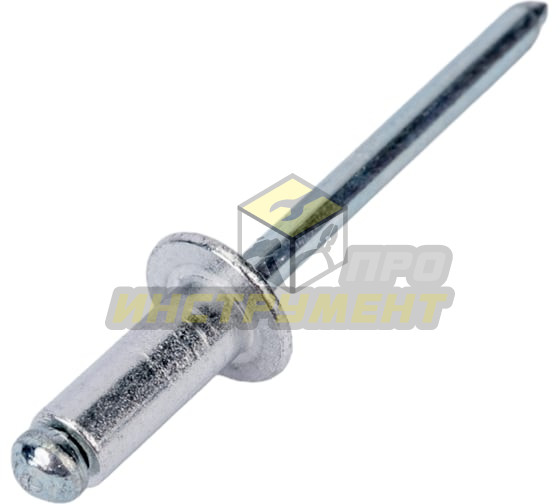 Заклёпки алюминиевые 4,8х12 мм, 50 шт. Вихрь (Код ТН ВЭД: 7616100000) 73/9/6/6