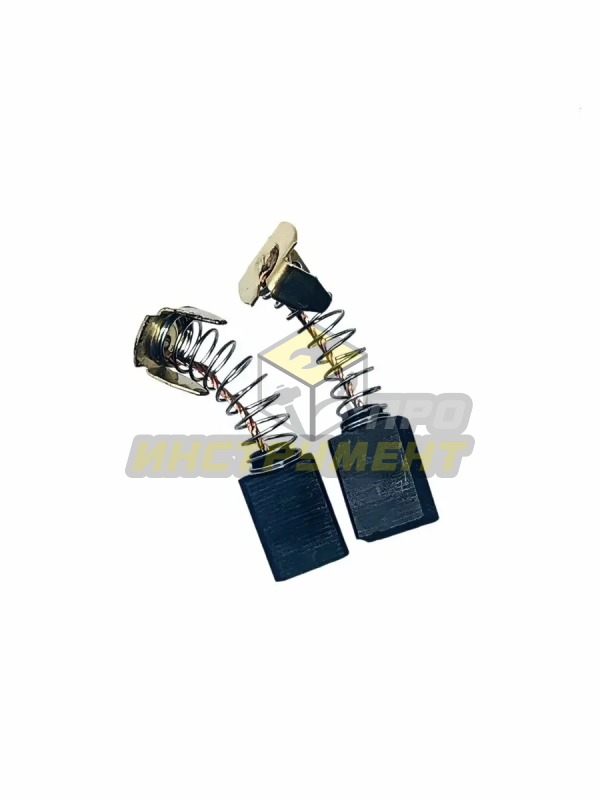 Щетка 6*10*17, Greapo 180c 1200Wt. пружина,пятак-уши (№450)