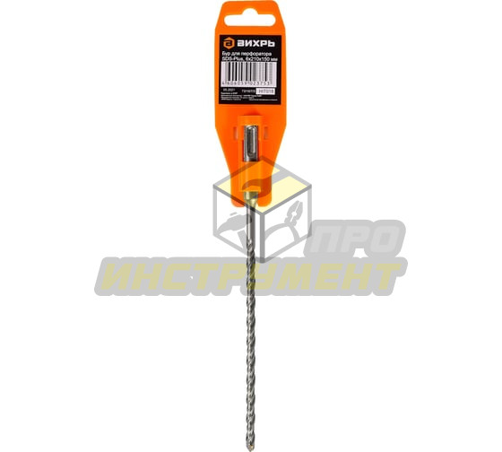 Бур по бетону 6x210x150 SDS-Plus Вихрь (Код ТН ВЭД: 8207509000) 73/10/7/3