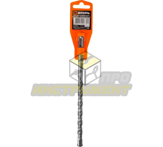 Бур по бетону 10x210x150 SDS-Plus Вихрь (Код ТН ВЭД: 8207509000) 73/10/7/7