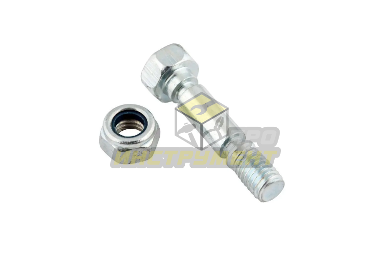 Болт срезной шнека снегоуборщика 40мм с гайкой М8