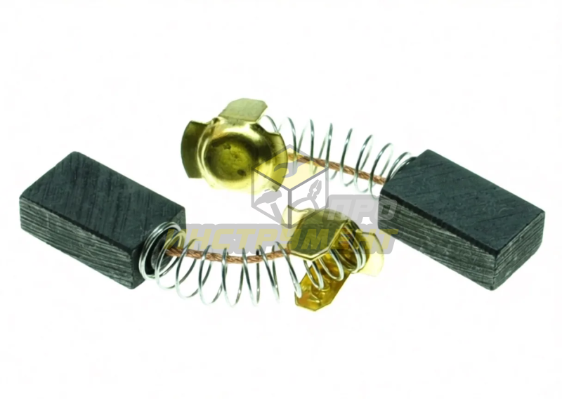 Щетка 7*11*17, Интерскол ЛШМ 100/1200, пружина, пятак (Titan)