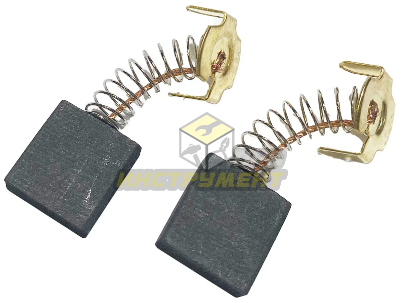 Щетка 7*17*17, подходит для Хитачи Н-44, пружина,пятак-уши (Rezer №695)