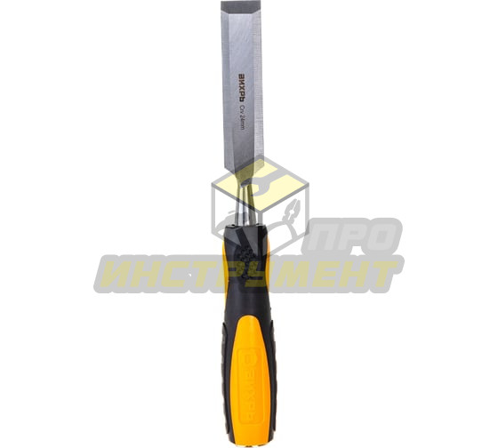 Стамеска-долото 24 мм 2 комп.усиленная рукоятка CrV Вихрь (Код ТН ВЭД: 8205300000) 73/2/7/5