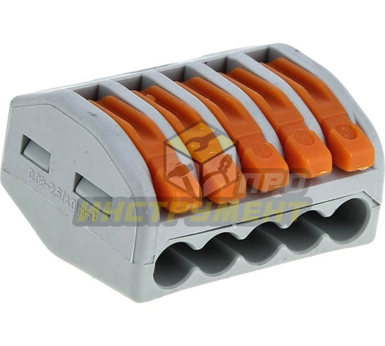 Клемма соединительная СМК-222-415, 5 шт. Вихрь (Код ТН ВЭД: 8536691000) 73/12/3/11