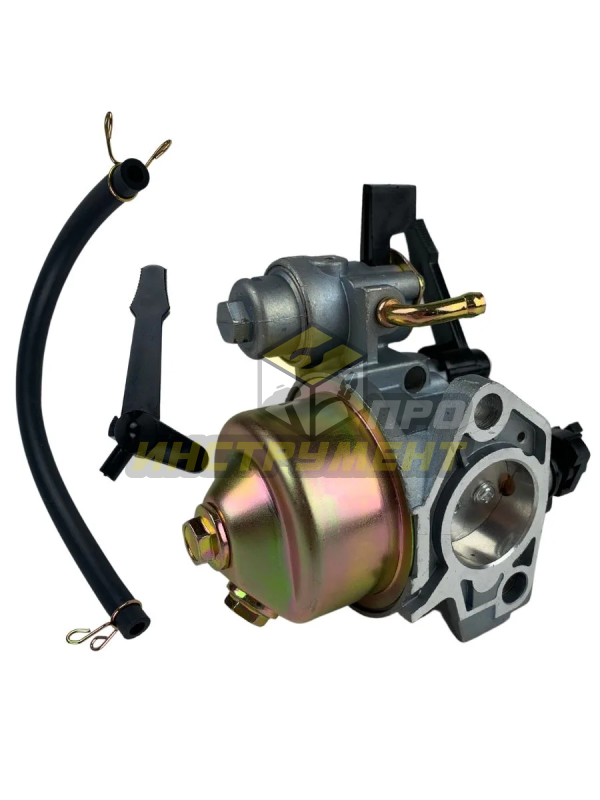 Карбюратор бенз. двигателя 182F, 188F, 190F, GX-390 с краником и отстойником (Китай)