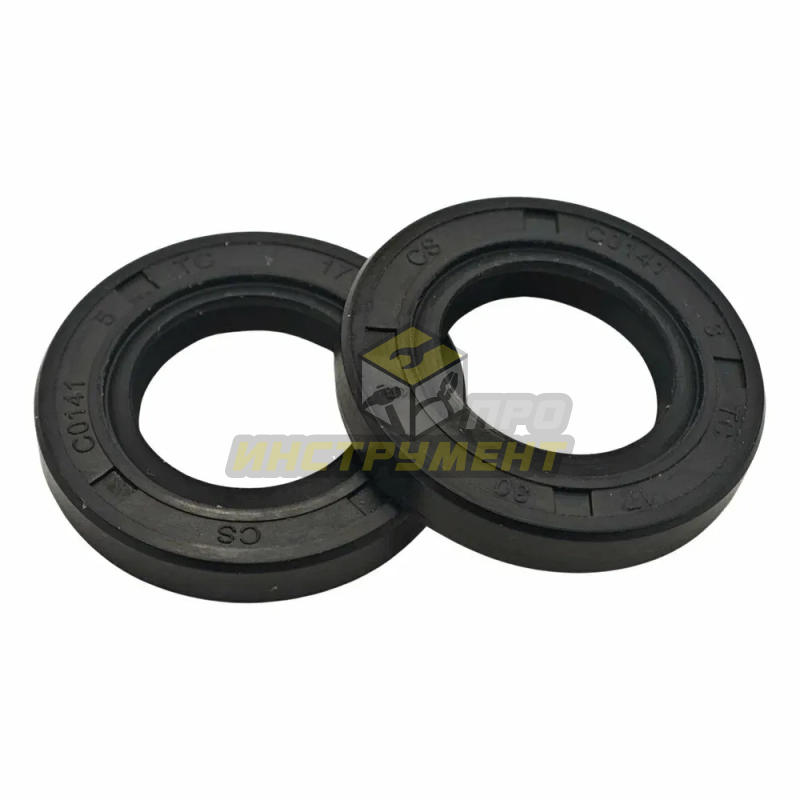 Сальник подходит для бп Штиль 290, 310, 390, комплект (17*30*5) (аналог)