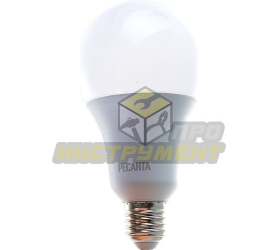 Лампа светодиодная LL-R-A80-20W-230-4K-E27 (груша, 20Вт, нейтр., Е27) Ресанта (Код ТН ВЭД: 853952000