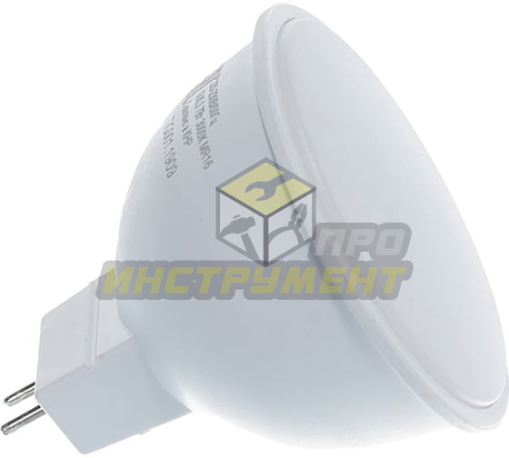 Лампа светодиодная LL-R-MR16-7W-230-3K-GU5.3 (рефлектор, 7Вт, тепл., GU5.3) Ресанта (Код ТН ВЭД: 853