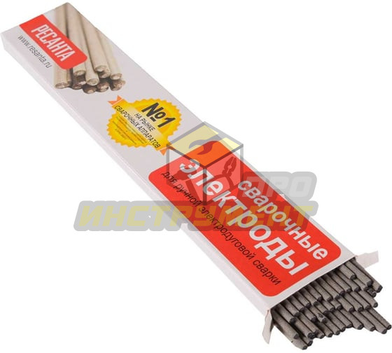 Электрод Ресанта МР-3 Ф2,5 Пачка 1 кг (Код ТН ВЭД: 8311100001) 71/6/22