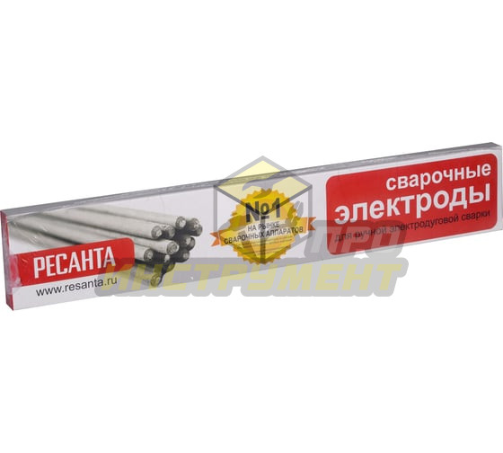 Электрод Ресанта МР-3 Ф3,0 Пачка 1 кг (Код ТН ВЭД: 8311100001) 71/6/20