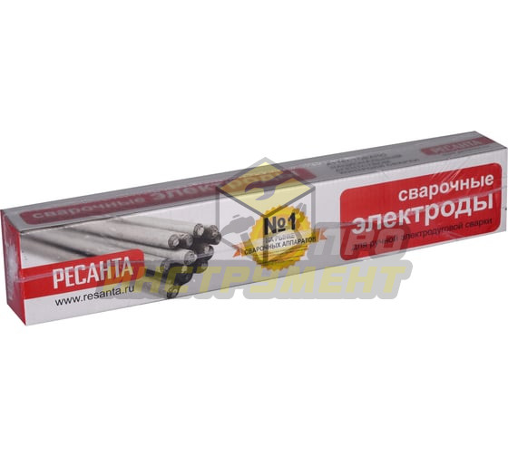 Электрод Ресанта МР-3 Ф3,0 Пачка 3 кг (Код ТН ВЭД: 8311100001) 71/6/21