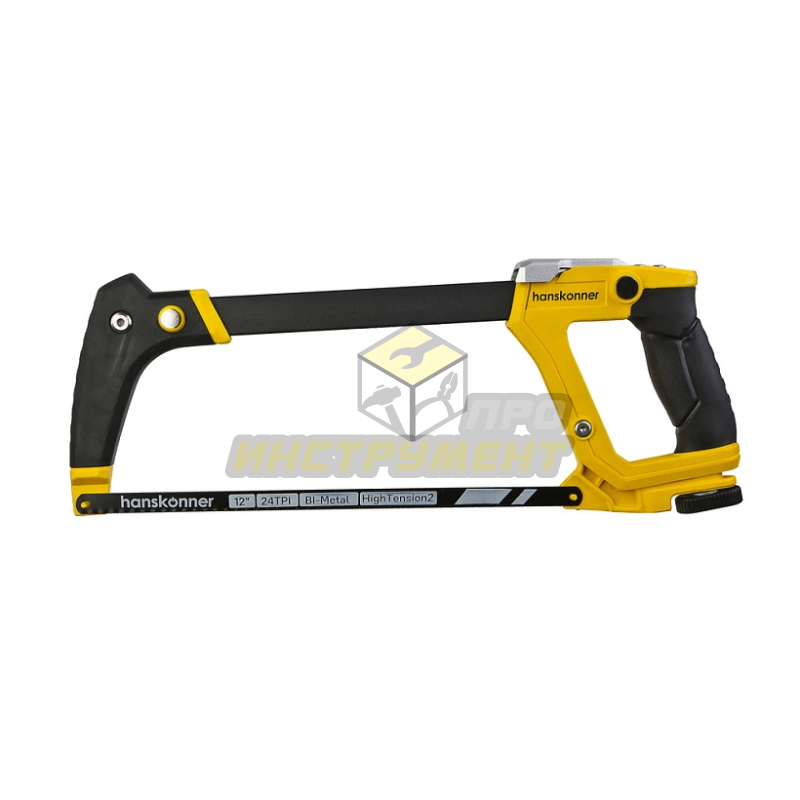 HK1061-02-300 Ножовка по металлу 300мм, встроенная ножовка по дереву ,bi-metal, SK5, hanskonner