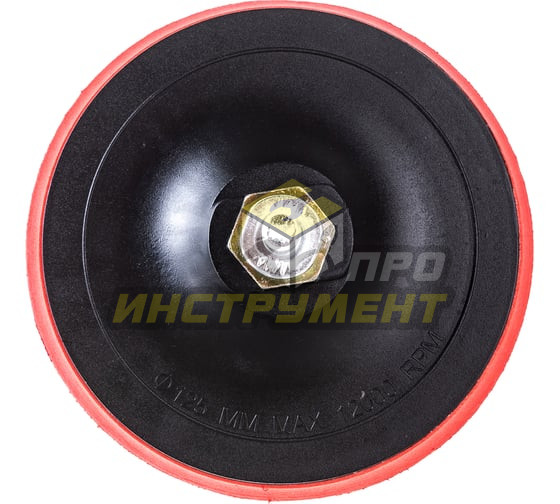 MATRIX Насадка для дрели и УШМ с липучкой, 125 мм// 76220