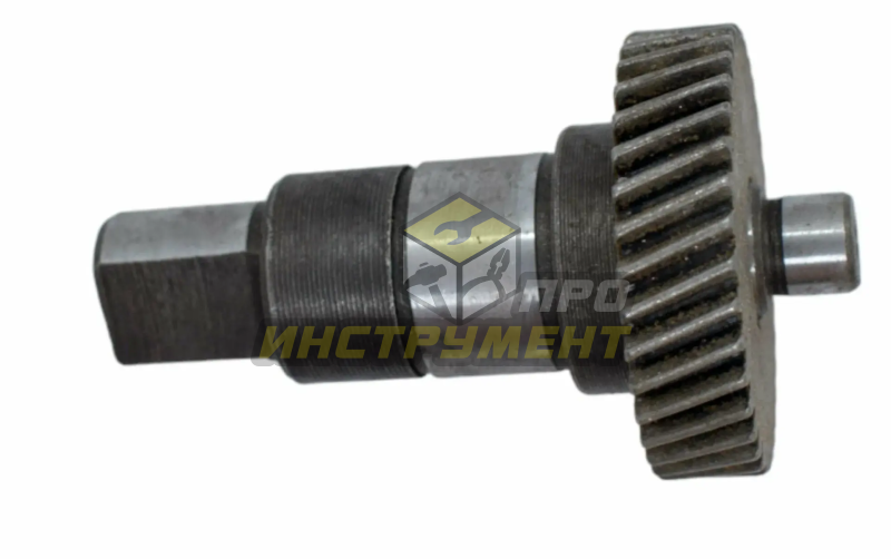 Шестерня с валом для ДП Китай, аналог Ребир 5107, D-41, d-9, h вала-69