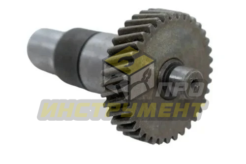 Шестерня с валом для ДП Ребир 5107, D-37.5, d-13, h вала-69.5