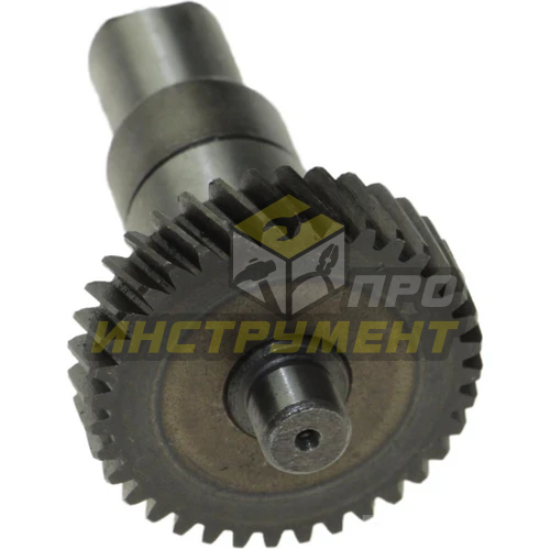 Шестерня с валом для ДП Ребир RZ 2-лыс. D-40, d-9, h вала-71