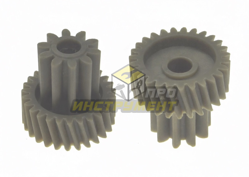 Шестерня для мр "Braun", малая, промежуточная (D-49/31.5; зуб.27/10 косой/прямой)