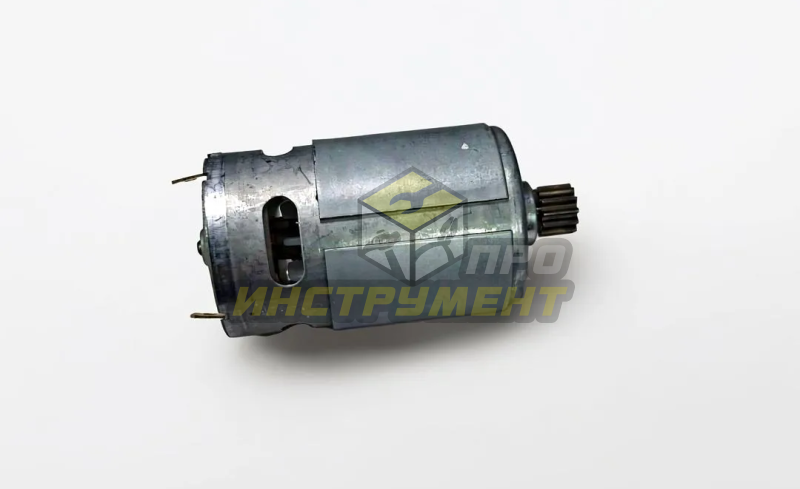 Двигатель для шуруповерта 12V с шестерней 12 зуб, d вала-3мм, D корп-37.5мм (AEZ)