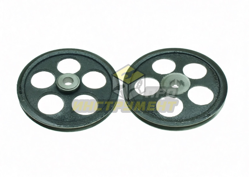 Шкив ремня привода шнека снегоуборщика, большой (внутр. d-19.8мм, внешн. d-200мм) чугун