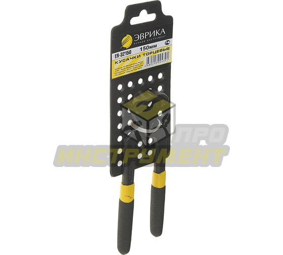 Кусачки торцевые плотницкие 150мм ЭВРИКА 1/10/60 (10317120/270325/5056285 , Индия)